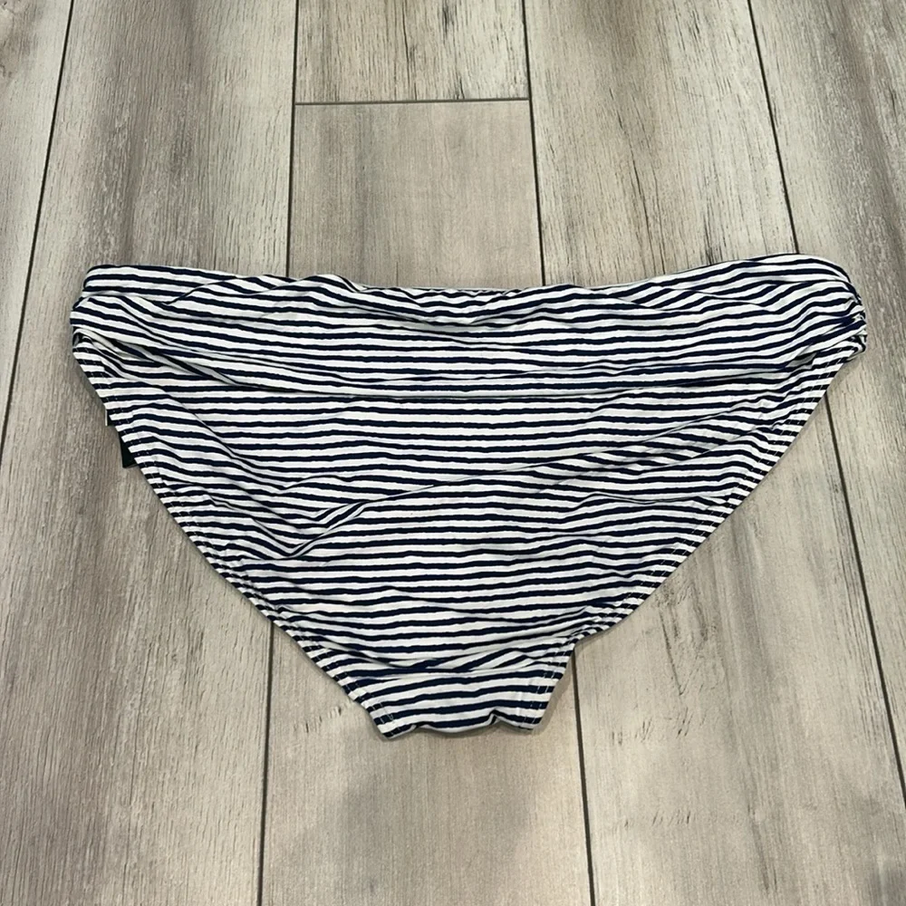 Lauren Ralph Lauren striped swim bikini bottoms size 16